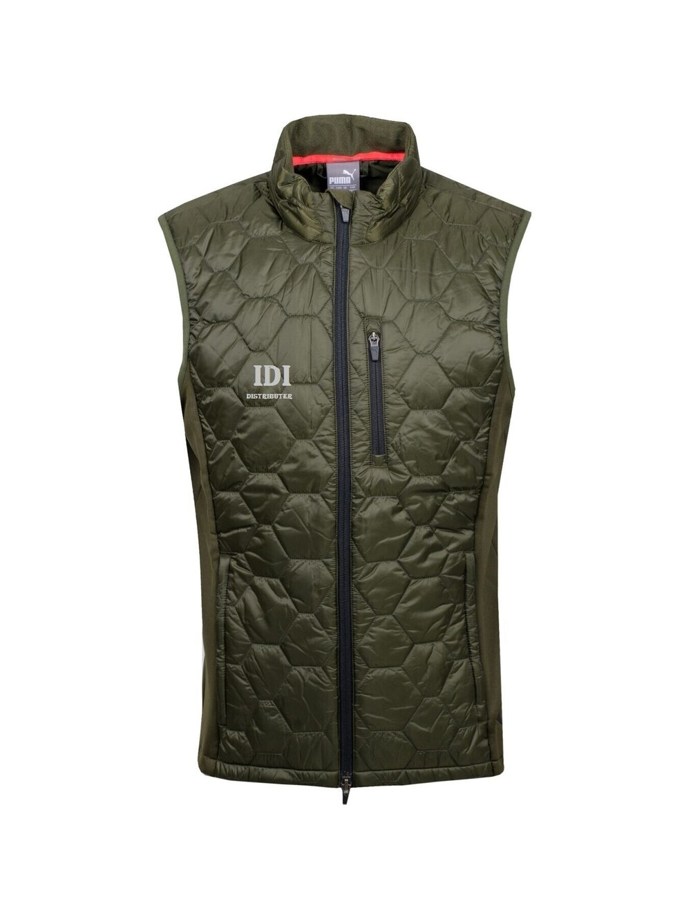 Puma Quilted Golf Vest PWRWARM Extreme Primaloft Gilet Jacket Mens Large Forest